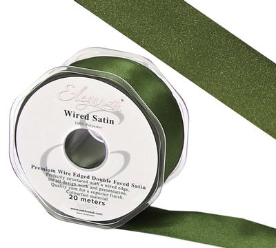 Wired Edge Satin Ribbon