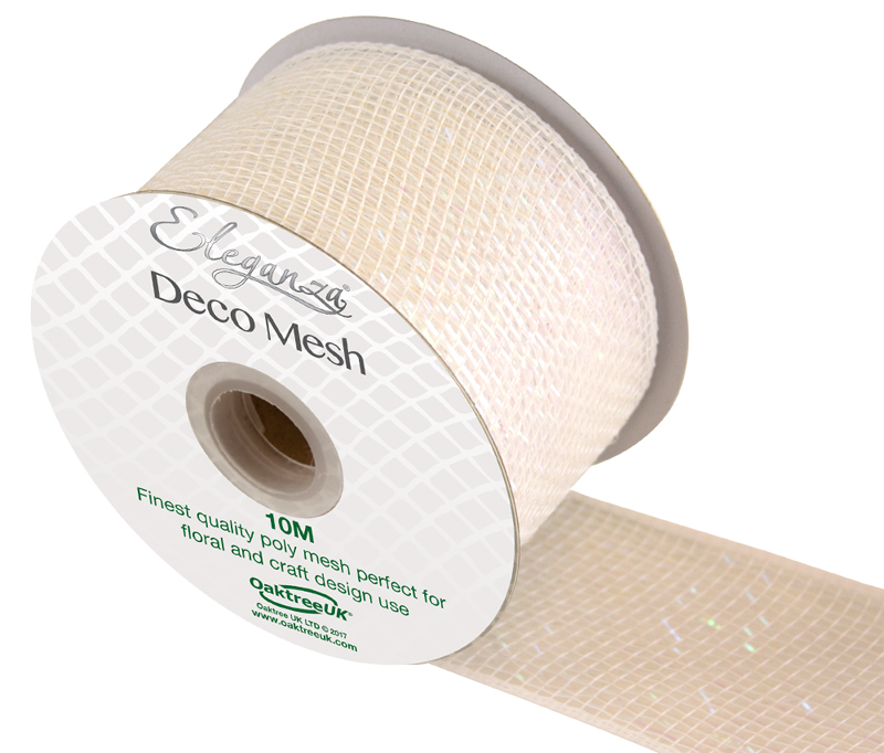 639140 DecoMesh 63mm x 10m Iridescent No42