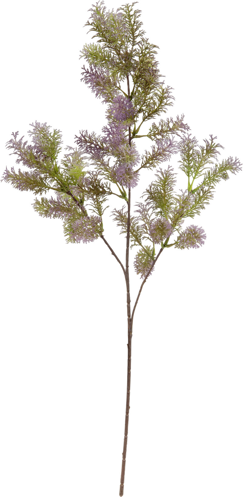 504758 Eleganza Foliage Spray 72cm Stem Purple