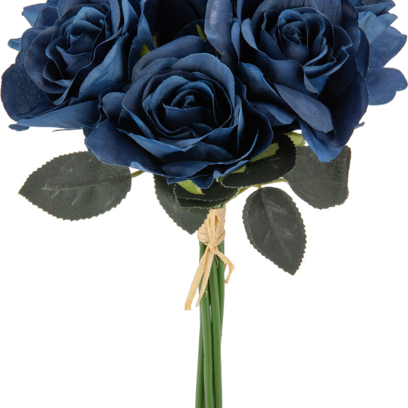 504949 Eleganza Eugenie Rose Bunch x6 Navy Blue2